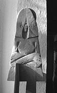 William King - St. Cecilia (Detail) (Sculptures) h: 92 in / h: 233.7 cm