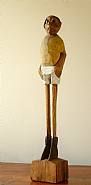 William King - Self as Picasso h: 21 in / h: 53.3 cm