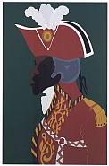 Jacob Lawrence - The Life of Toussaint L'Ouverture Series - The General (Prints and Multiples) h: 28.5 x w: 18.4 in / h: 72.4 x w: 46.7 cm