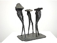 Elisabeth Frink - Winged Figures - R107 (Sculptures) h: 18 x w: 13 in / h: 45.7 x w: 33 cm