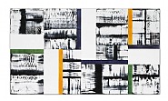Composition with Yellow, Green, Purple 1