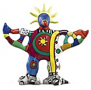 Niki de Saint Phalle - Sun God (Sculptures) h: 52 x w: 56 x d: 13 cm / h: 20.5 x w: 22 x d: 5.1 in