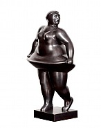 Fernando Botero - Ballerina (Sculptures) h: 64 x w: 41 x d: 26 cm / h: 25.2 x w: 16.1 x d: 10.2 in