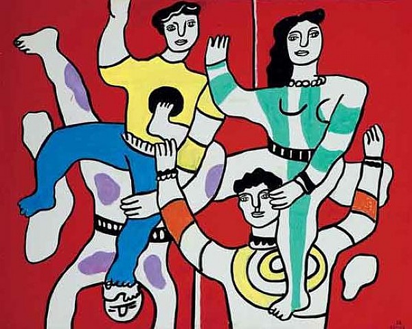  Fernand Léger, Les Quatre Acrobates