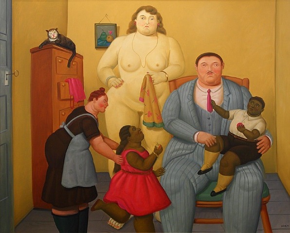  Fernando Botero, The Family