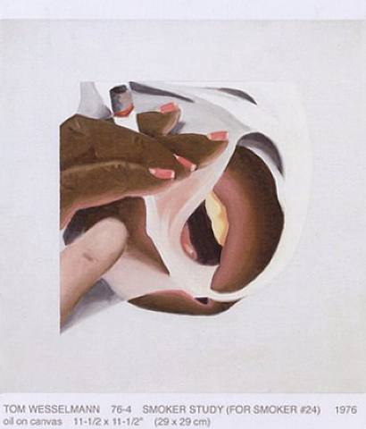  Tom Wesselmann, Study for smoker