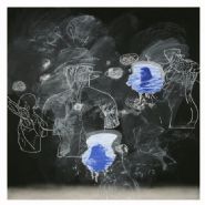 Vernon Fisher - The Basic Slate (Paintings) h: 47.5 x w: 47.5 in / h: 120.6 x w: 120.6 cm