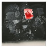 Vernon Fisher - The Universal Pie (Paintings) h: 47.5 x w: 47.5 in / h: 120.6 x w: 120.6 cm