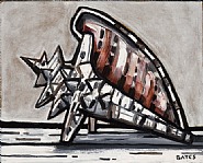 David Bates - Conch III (Paintings) h: 24 x w: 30 in / h: 61 x w: 76.2 cm
