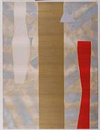 Sam Gilliam - Castle Banner 1 (Prints and Multiples) h: 48.5 x w: 36.5 in / h: 123.2 x w: 92.7 cm