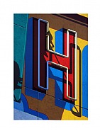 Robert Cottingham - An American Alphabet: H (Prints and Multiples) h: 30.5 x w: 22 in / h: 77.5 x w: 55.9 cm