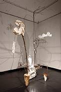 Charles Long - He Woke Me Up Again (Installations) h: 101 x w: 97 x d: 43 in / h: 256.5 x w: 246.4 x d: 109.2 cm