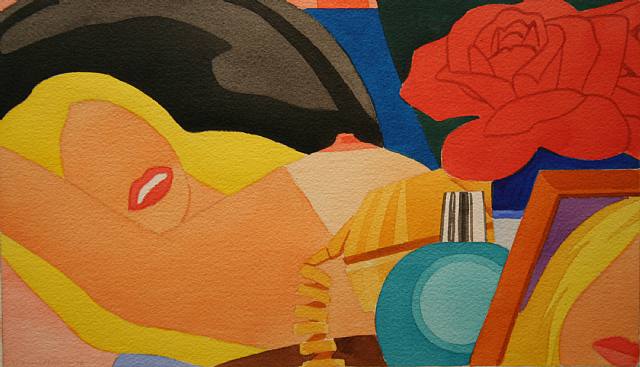  Tom Wesselmann, Study for Nude Lithograph