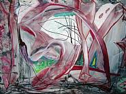 Rolph Scarlett - Surreal Landscape (Paintings) h: 24 x w: 32 in / h: 61 x w: 81.3 cm