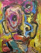 Rolph Scarlett - Untitled (Paintings) h: 24 x w: 18.8 in / h: 61 x w: 47.8 cm