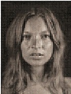 Chuck Close - Kate (Photographs) h: 75 x w: 60 in / h: 190.5 x w: 152.4 cm