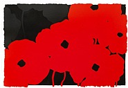 Donald Sultan - Reds and Blacks (Prints and Multiples) h: 52 x w: 76 in / h: 132.1 x w: 193 cm