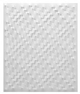 Enrico Castellani - Superficie bianca (Paintings) h: 120 x w: 100 cm / h: 47.2 x w: 39.4 in