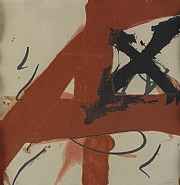 Antoni Tàpies - A4 (Prints and Multiples) h: 75 x w: 74.5 cm / h: 29.5 x w: 29.3 in