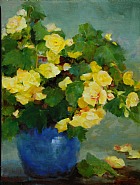 Yellow Begonias (Sold)
