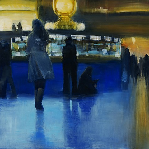  David Allen Dunlop, NYC, Grand Central Station, In the Light