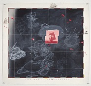 Vernon Fisher - The Haute Bourgeoisie (Paintings) h: 42 x w: 45 in / h: 106.7 x w: 114.3 cm