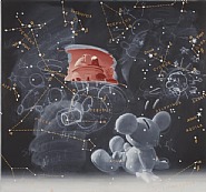Vernon Fisher - Starry Night (Paintings) h: 60 x w: 64 in / h: 152.4 x w: 162.6 cm