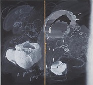 Vernon Fisher - The Picture of My Perfect Life (Paintings) h: 42 x w: 46 in / h: 106.7 x w: 116.8 cm