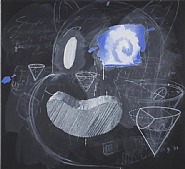 Vernon Fisher - Krazy (Paintings) h: 44 x w: 48 in / h: 111.8 x w: 121.9 cm
