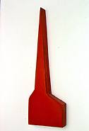 Robert Therrien - No Title (Chapel) (Sculptures) h: 40.4 x w: 15.5 x d: 3.9 in / h: 102.6 x w: 39.4 x d: 9.9 cm
