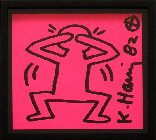  Keith Haring, See No Evil