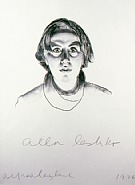 Alfred Leslie - Alla Leshko (Works on Paper (Drawings, Watercolors etc.)) h: 40 x w: 30 in / h: 101.6 x w: 76.2 cm
