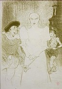 Henri de Toulouse-Lautrec - A L'Opera: Madame Caron Dans Faust (Prints and Multiples) h: 38 x w: 28 in / h: 96.5 x w: 71.1 cm