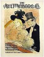 Henri de Toulouse-Lautrec - Au Concert (Ault & Wiborg Co.) (Prints and Multiples) h: 48 x w: 35.5 in / h: 121.9 x w: 90.2 cm