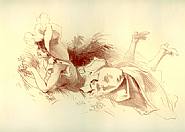 Jules Chéret - Femme Dans L'Herbe 1 (Selling as part of set) (Prints and Multiples)