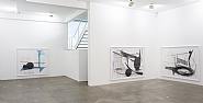 Anjo e Boneco (guaches, 2013) | Exhibition view at Galeria Fortes Vilaça