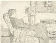 <B>Mary Cassatt</b><br>Before the Fireplace (SOLD)
