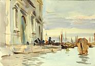 <B>John Singer Sargent</b><Br>Spirito Santo, Zattere (Venice) (SOLD)