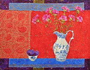 Blue Fish and Willow Pattern