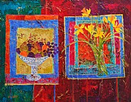 Daffodils and Redcurrants