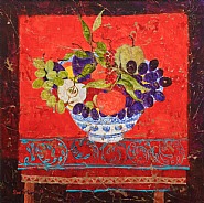Clementines and Red Silk