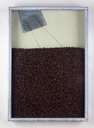 Jannis Kounellis - Untitled (Coffee) (Mixed Media) h: 65.1 x w: 45.4 x d: 7.3 cm / h: 25.6 x w: 17.9 x d: 2.9 in