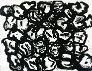 Jannis Kounellis - Untitled (Works on Paper (Drawings, Watercolors etc.)) h: 19.8 x w: 25.5 in / h: 50.3 x w: 64.8 cm