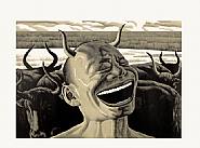 Print #8 (I Am a Cow)