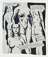 Raymond Pettibon - No Title (Unretouched. The curves) (Works on Paper (Drawings, Watercolors etc.)) h: 61.6 x w: 45.1 cm / h: 24.3 x w: 17.8 in