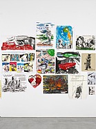 Raymond Pettibon - Installation view