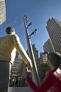 Jonathan Borofsky - Walking to the Sky (Installations)