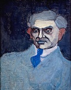 Milton Avery - Abraham Walkowitz (Paintings) h: 20 x w: 16 in / h: 50.8 x w: 40.6 cm