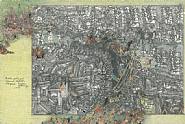 Joyce Kozloff - Boys' Art #8: Battle of Panipat, 1739 (Mixed Media) h: 11.4 x w: 16.8 in / h: 29 x w: 42.7 cm
