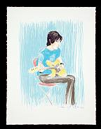 Elizabeth Peyton - Elliott (Prints and Multiples) h: 18 x w: 13.5 in / h: 45.7 x w: 34.3 cm